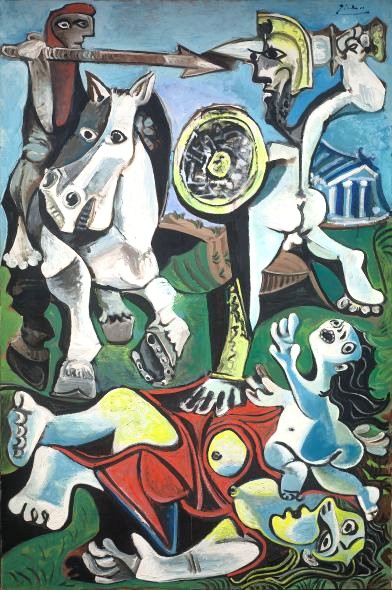 The rape of the Sabine women - Pablo Picasso