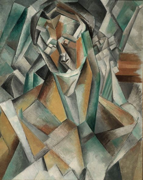 Seated woman - Pablo Picasso