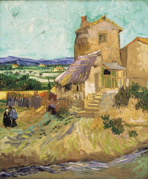 The old mill - Vincent Van Gogh