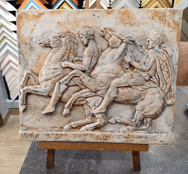 Δύο νεαροί Ιππείς Ζωοφόρου Παρθενώνα