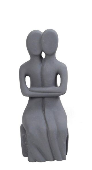 Ζευγάρι καθιστό (Γκρι σκούρο)