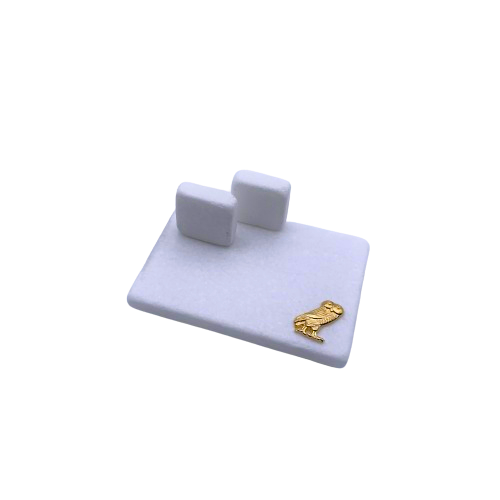 Καρτοθήκη (Κουκουβάγια ή Γλαύκα σε χρυσό)