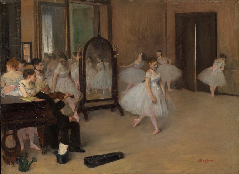 The dancing class - Edgar Degas