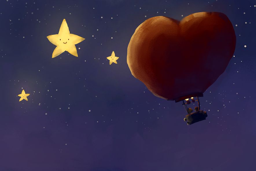 Πετώντας με το αερόστατο της αγάπης