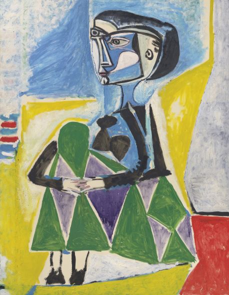Femme accroupie (Jacqueline) - Pablo Picasso