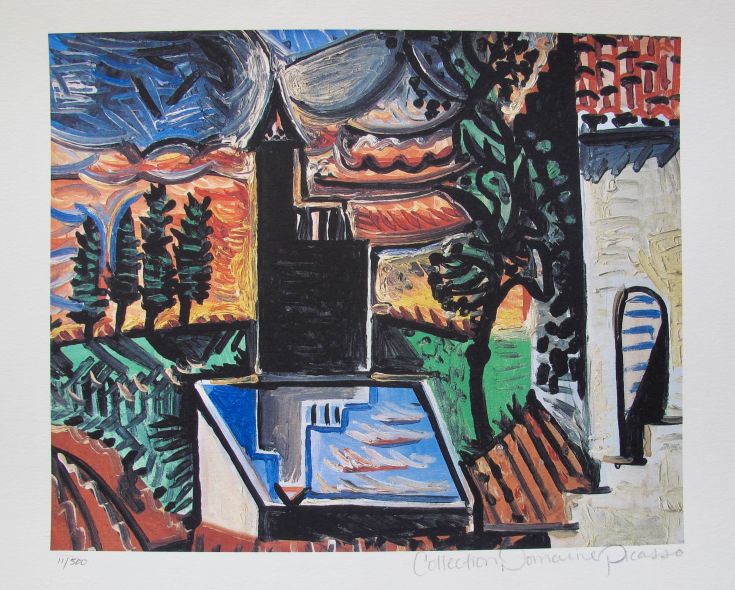 Coucher de soleil - Pablo Picasso