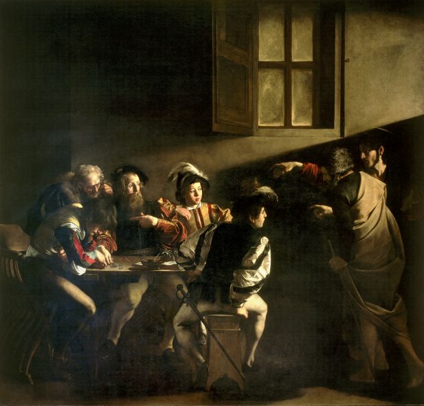 The Calling of St Matthew - Caravaggio