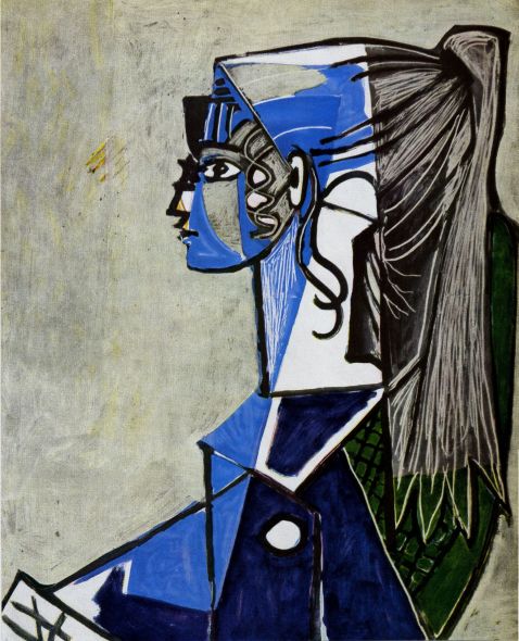 Portrait de Jeune Femme - Pablo Picasso