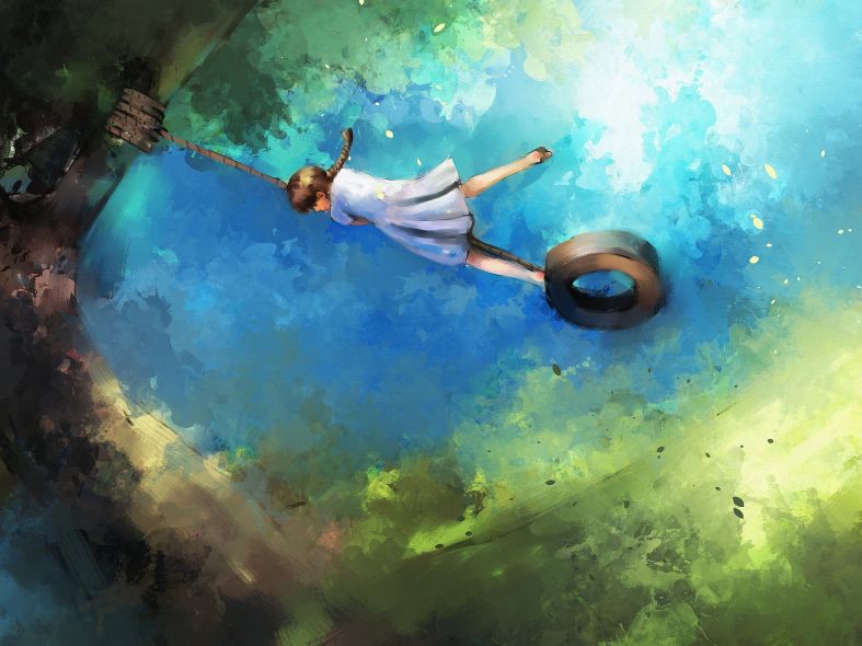 Παίζοντας στο δάσος