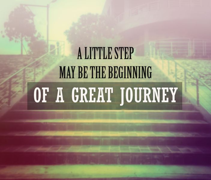 A little step..