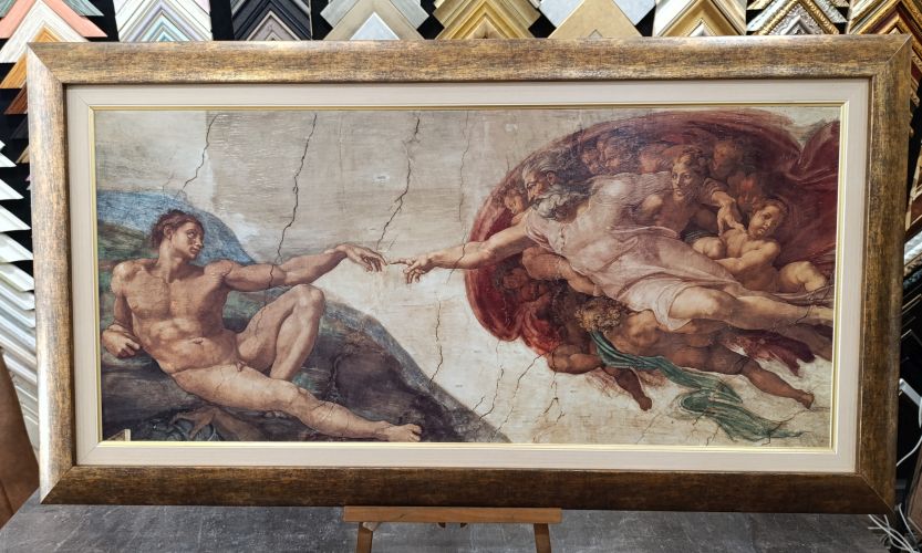 Η δημιουργία του Αδάμ (The Creation) - Michelangelo