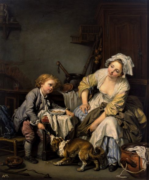 The Spoiled Child - Jean-Baptiste Greuze