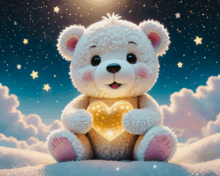 Αρκουδάκι καρδιά