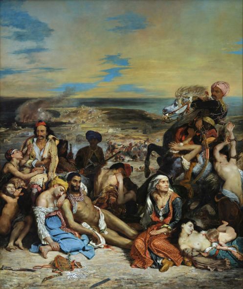 The Massacre at Chios - Eugène Delacroix