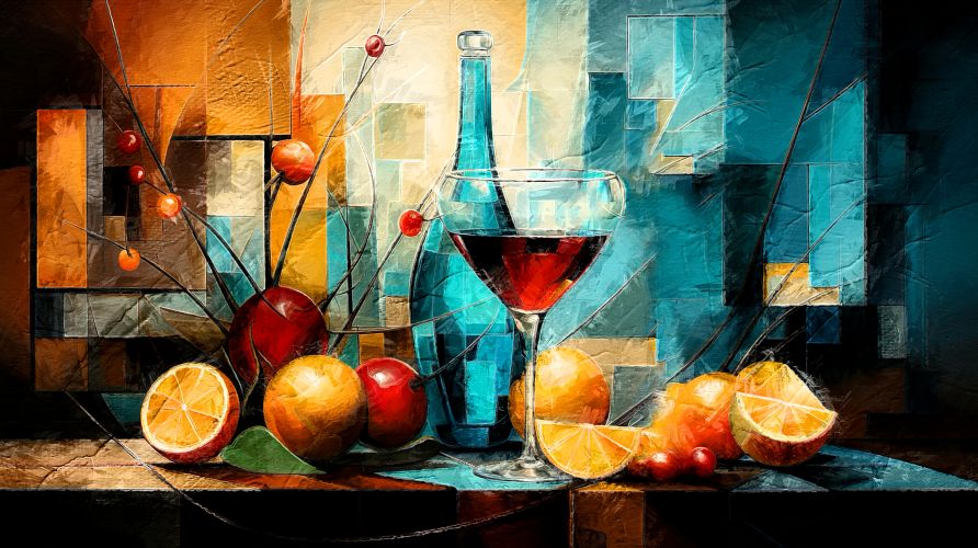 Κρασί και φρούτα