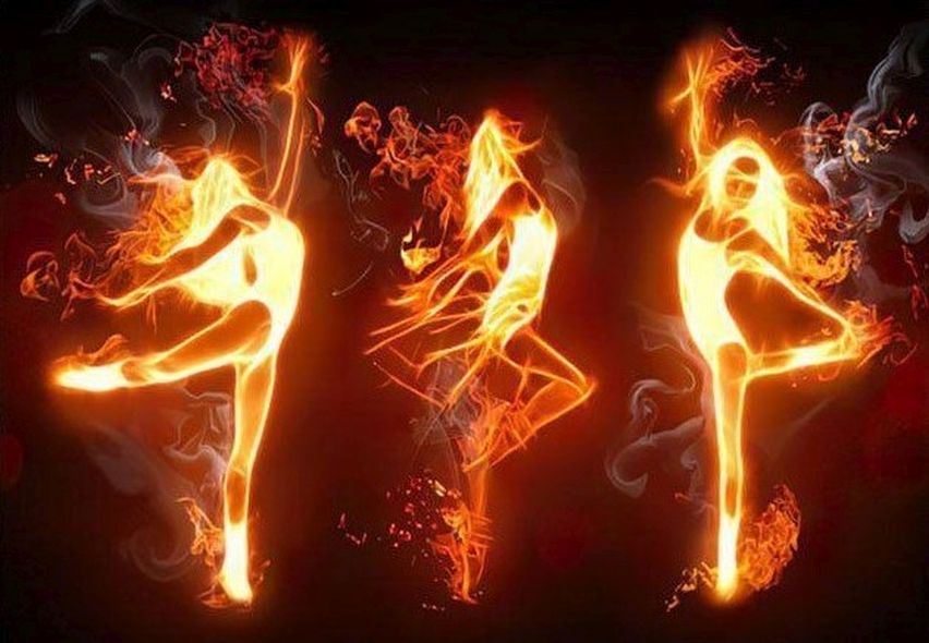 Fire dance
