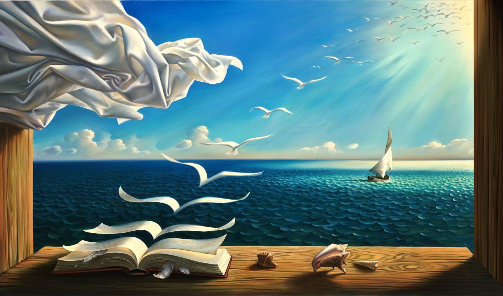 The wave book - Salvador Dali