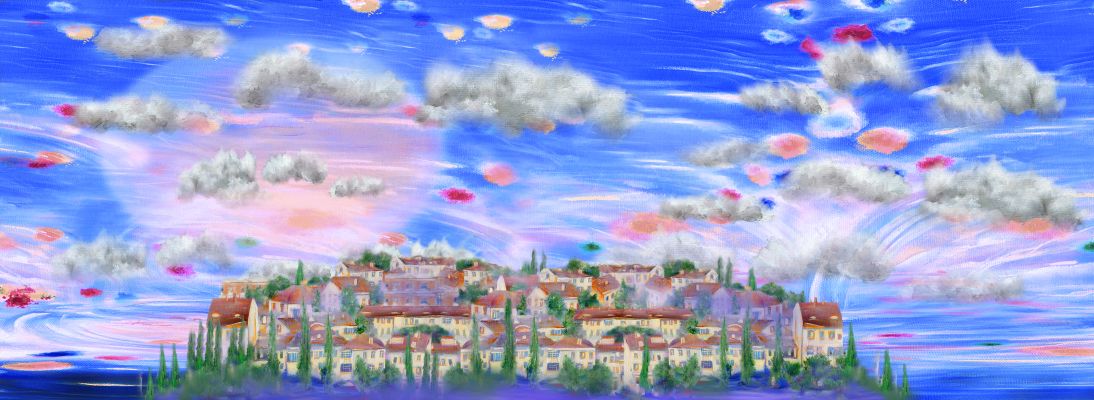 Συννεφιά πάνω από το χωριό