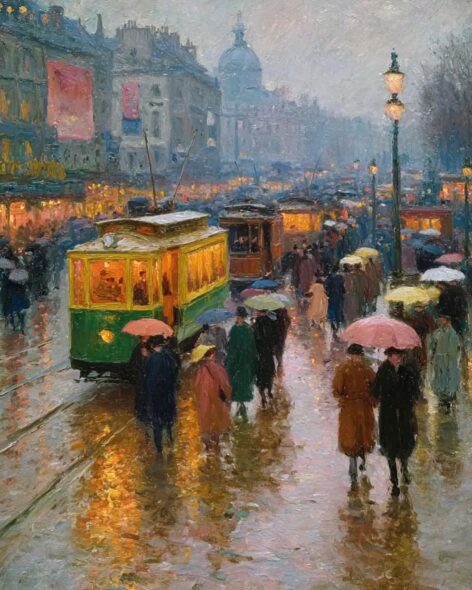 Radhuspladsen - Paul Gustav Fischer