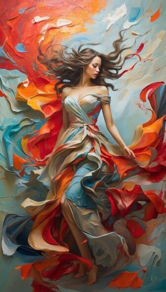 Πινακες Σε Καμβα The Beauty Of Movement