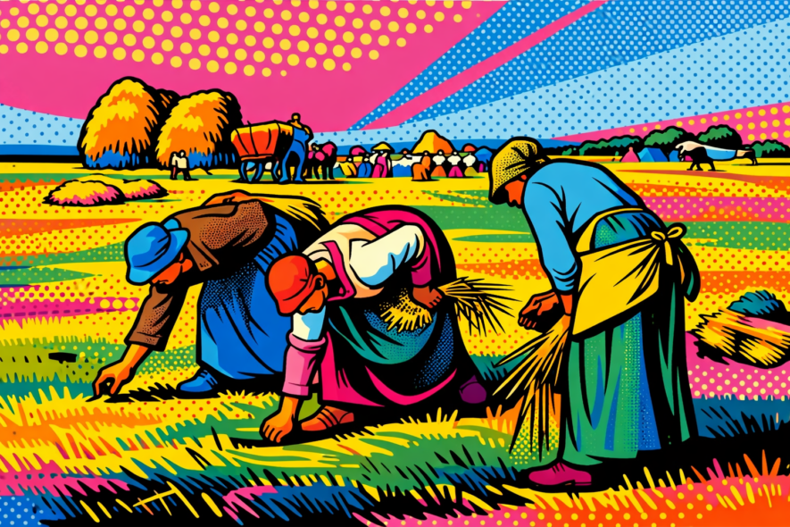 The Gleaners – Jean-Francois Millet (Pop - Art)